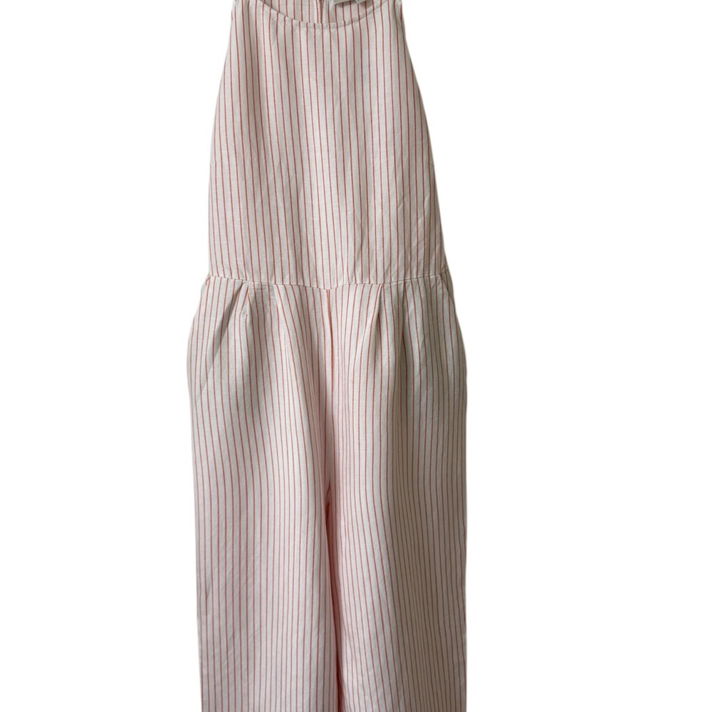 Striped Pink Jumpsuit